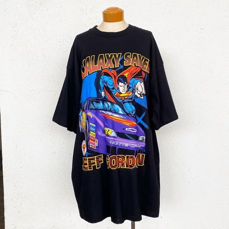 【NOS】スーパーマンレーシングTシャツ