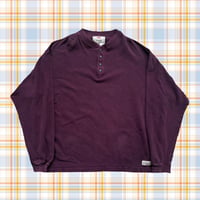 Levi's ヘンリーネックコットンニット