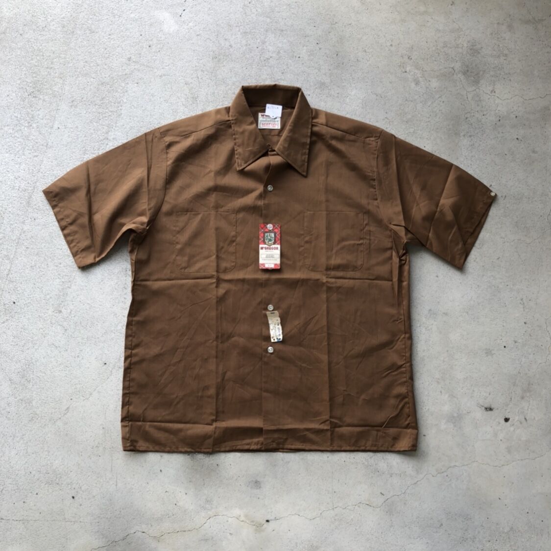 70's McGREGORビンテージ半袖シャツ L | CUSTOM FEVER 70's McGREGORビンテージ半袖シャツ L | CUSTOM FEVER