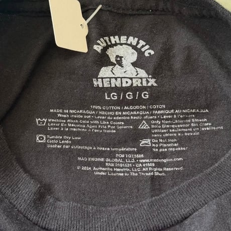ジミ・ヘンドリックス プリントTシャツ