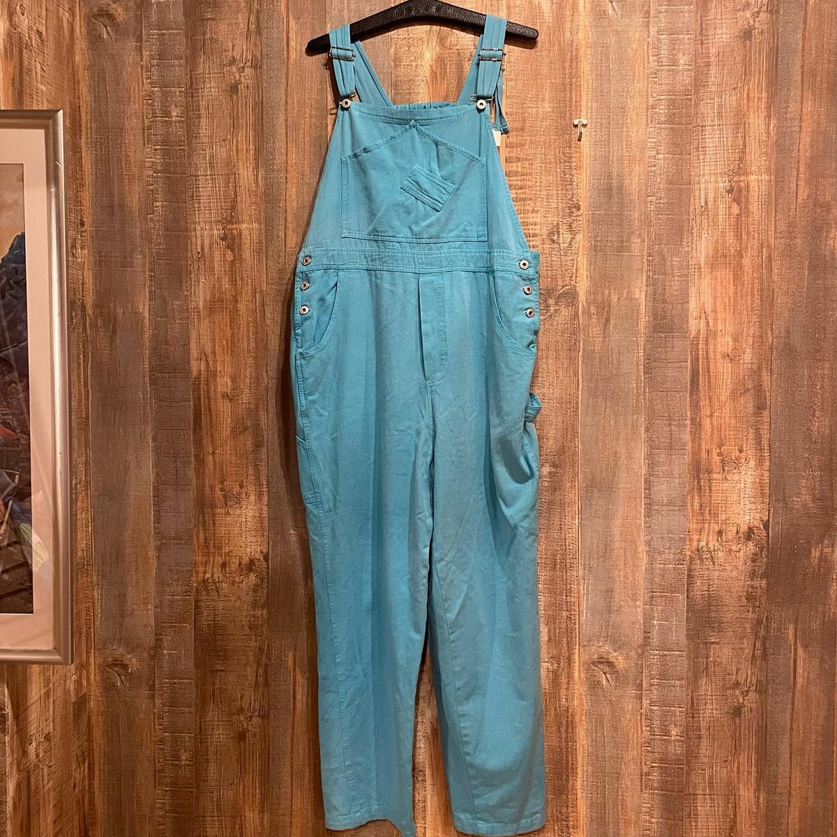 DOUDOU デニムサロペット DOU DOUデニムサロペット FREEサイズ DouDou