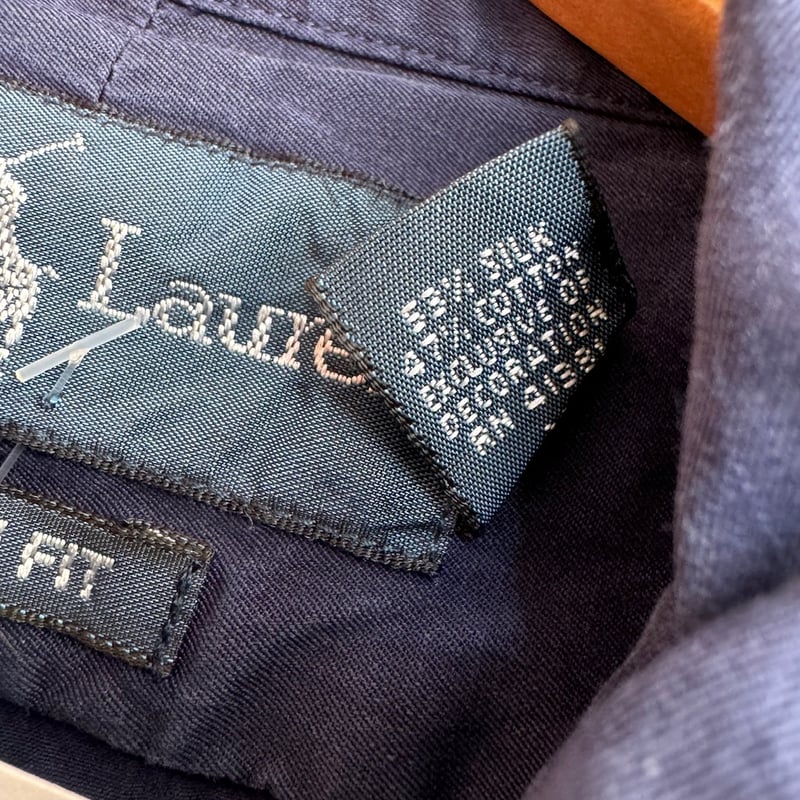 Ralph Lauren シルクコットン半袖シャツ M | CUSTOM FEVER