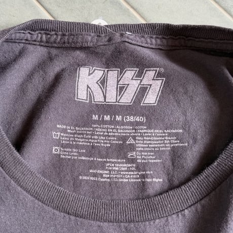 KISS プリントTシャツ