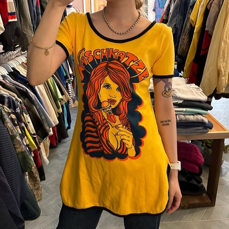 ポップスリムTシャツ