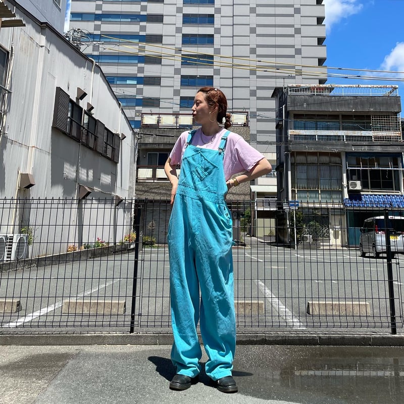 SEVESKIG ライトブルー オーバーオール SEVESKIG ライトブルー