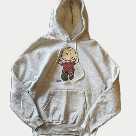 90's USA製 SNOOPY〝CHARLIE BROWN〟プリントフーディ