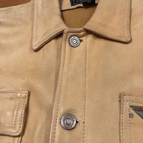 RALPH LAUREN COUNTRY ディアスキンレザージャケット