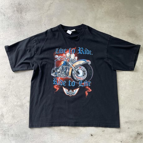 バイクプリントTシャツ