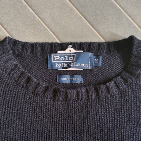 POLO コットンニット