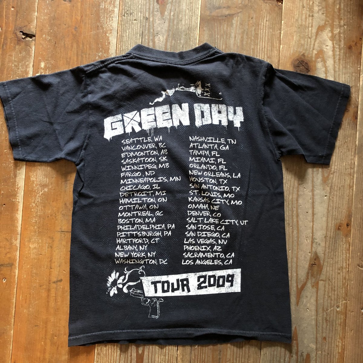 Green Day Tour2009 バンドTシャツ | CUSTOM FEVER