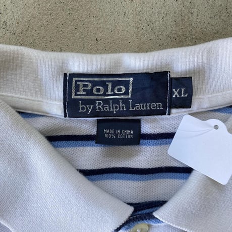 90s POLO Ralph Lauren ボーダーポロシャツ