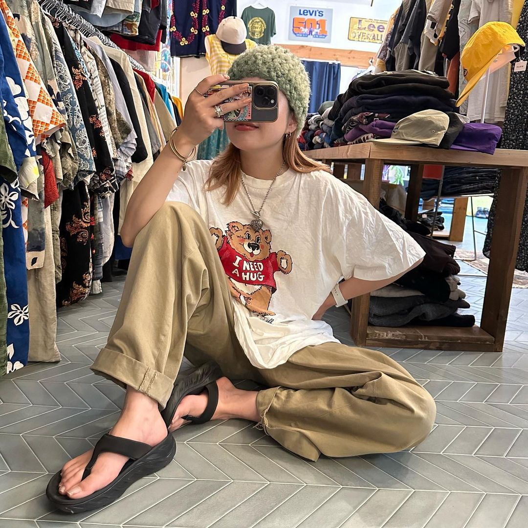 Dead stock!80年代USA製くまさんハグTシャツ? | CUSTOM FEVER