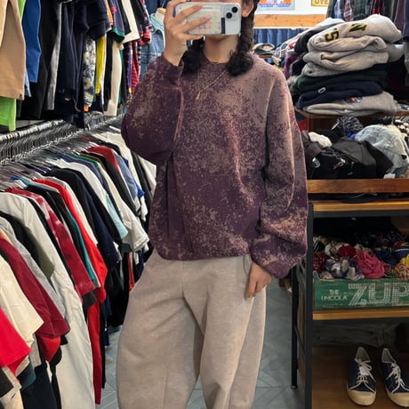 JERZEEZ ブリーチ加工スウェット