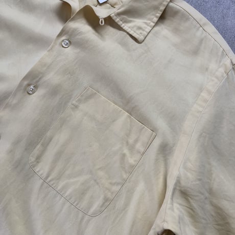 Ralph Lauren 半袖無地シャツ 〝CALDWELL〟M ポニーマーク無し