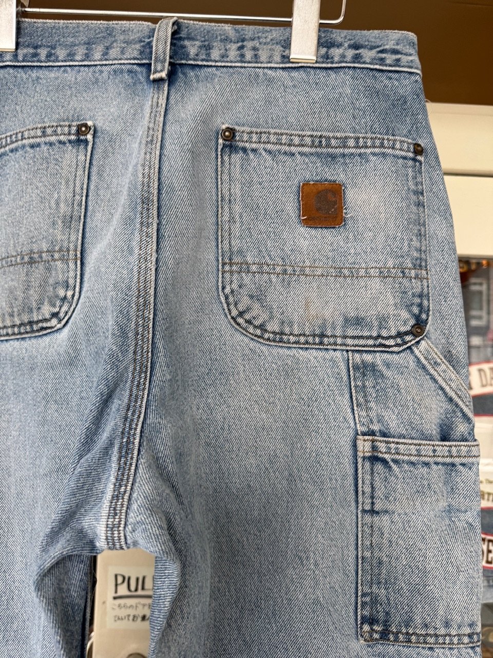 Carhartt ダブルニー デニムペインター W30×L34 | CUSTOM FEVER