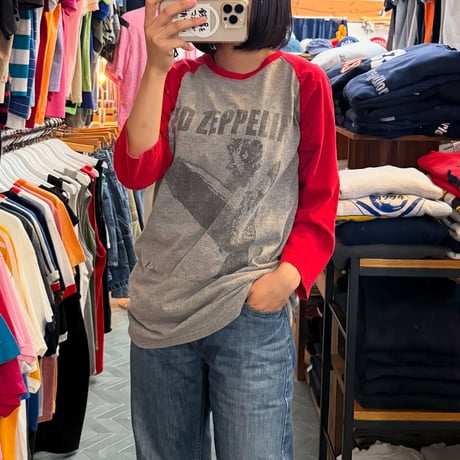 レッド・ツェッペリン ラグラン七分袖Tシャツ
