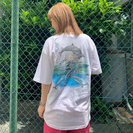 USA製イルカTシャツ