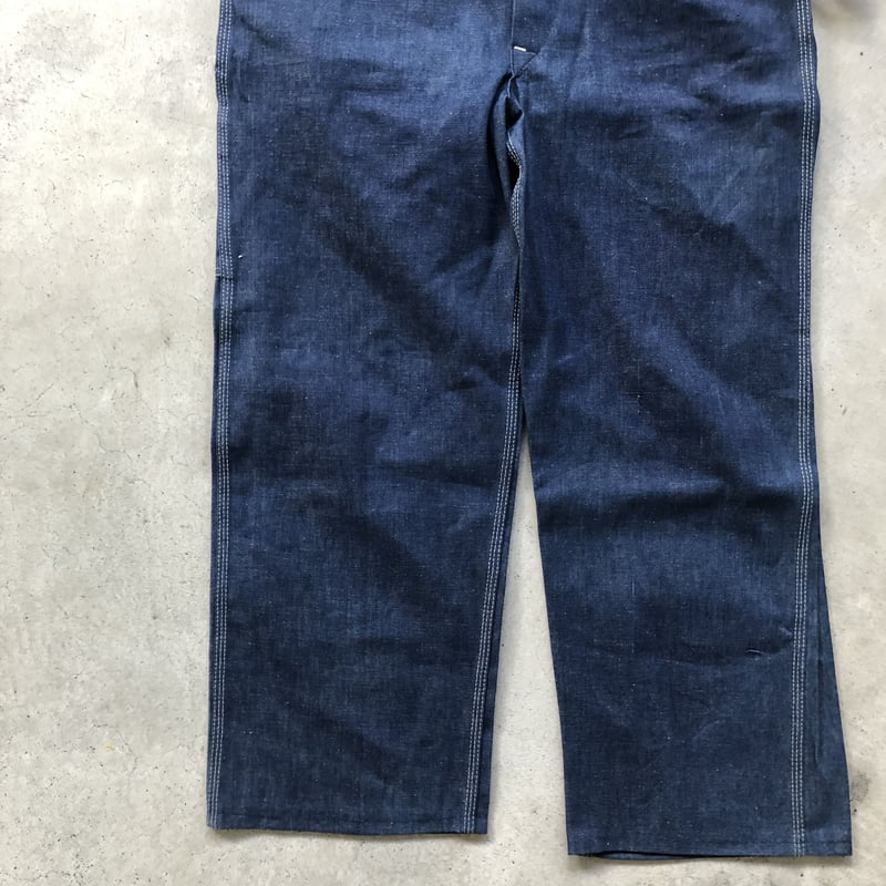 未使用ROUND HOUSE オーバーオールW36×L29 | CUSTOM FEVER