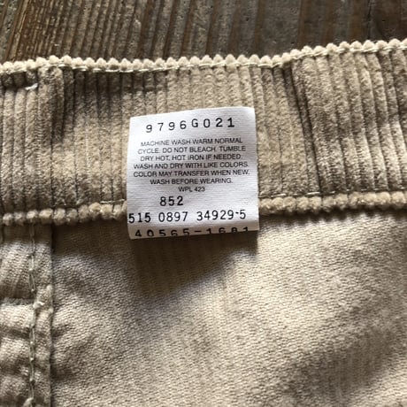 未使用90's Levi'sコーデュロイワイドパンツ