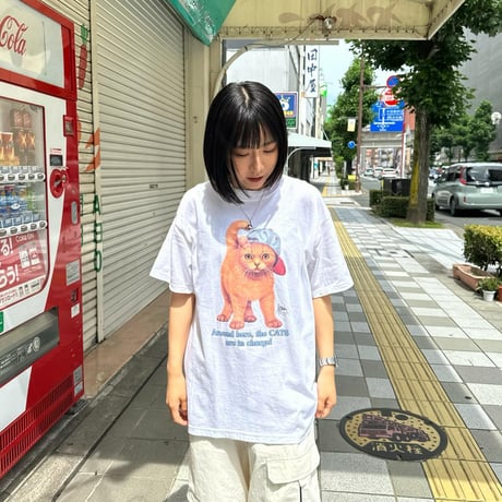 ストリートねこちゃんTシャツ