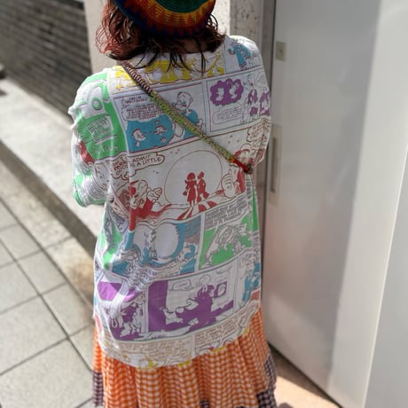 POPYE コミック オールオーバープリントTシャツ
