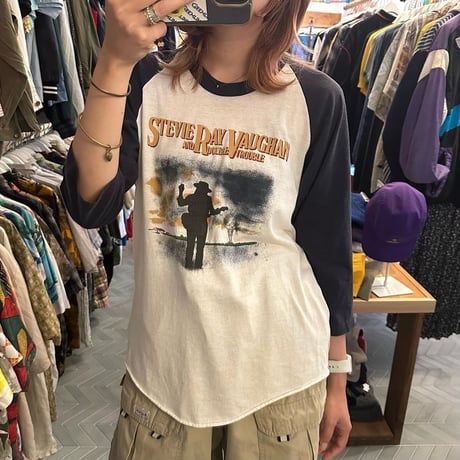 84年スティーヴィー・レイ・ヴォーンツアーラグランTシャツ