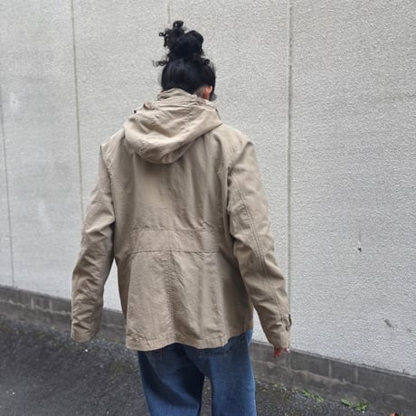LANDS’ END ナイロンフーディージャケット