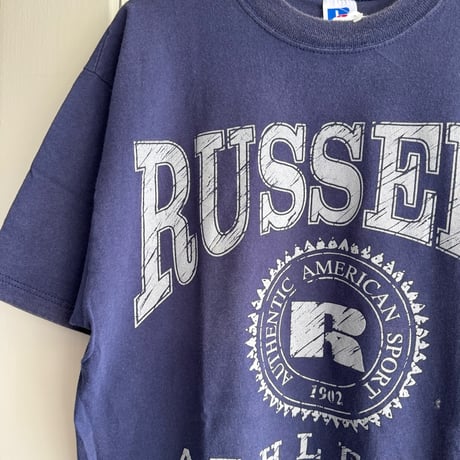 90's USA製 RUSSELL ATHLETIC プリントTシャツ L