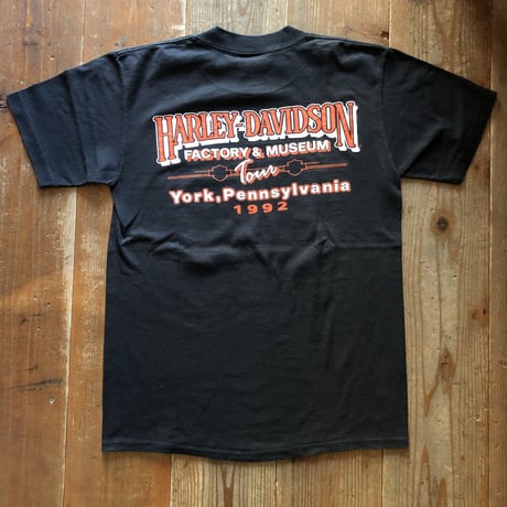 1992 HARLEY DAVIDSON プリントT