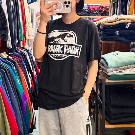 ジュラシック・パーク モノクロTシャツ