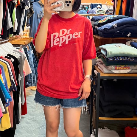 00s ドクターペッパー リンガーTシャツ