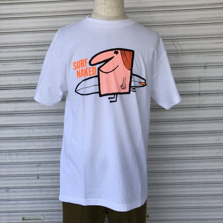 FARTCO プリントTシャツ  SURF NAKED