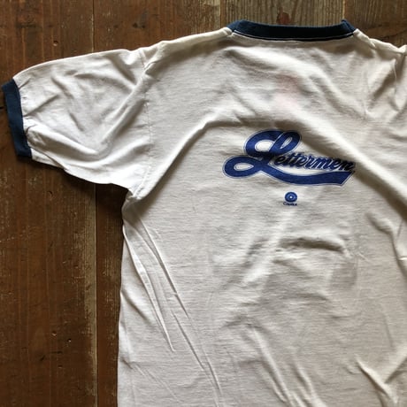 LettermanリンガーTシャツ