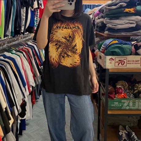 メタリカ プリントTシャツ