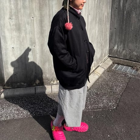 リバーシブル総柄ブルゾン