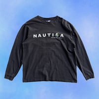 USA製 NAUTICAお魚ロゴ ロンT