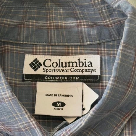 Columbia チェックシャツ