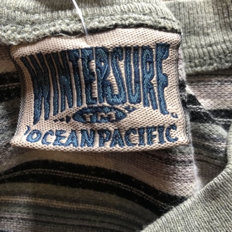 USA製90's OCEAN PACIFICボーダーTシャツ