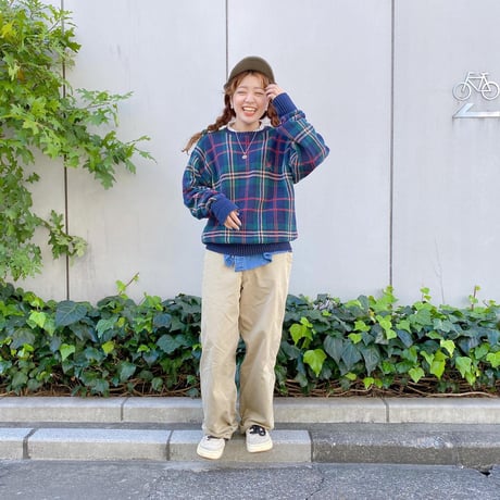 POLO Ralph Lauren チェックコットンニット
