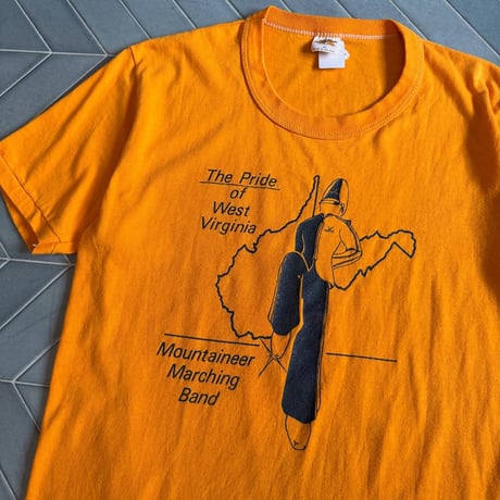 70s USA製 Russell プリントTシャツ