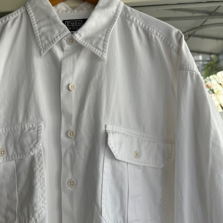 Ralph Lauren〝ELVIN〟無地シャツ L