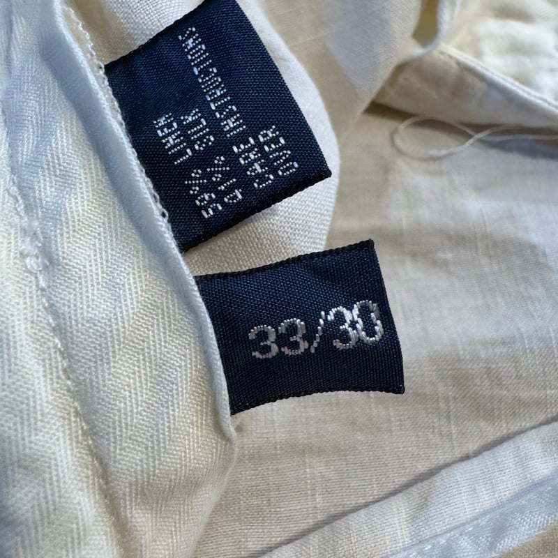 Polo by Ralph Lauren リネン×シルクパンツ W33×L30 | CUSTO
