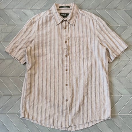 Eddie Bauer シアサッカーシャツ