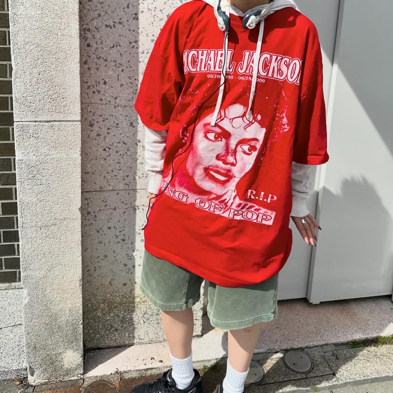 KING OF POPマイケルジャクソンTシャツ | CUSTOM FEVER KING OF POPマイケルジャクソンTシャツ | CUSTOM FEVER