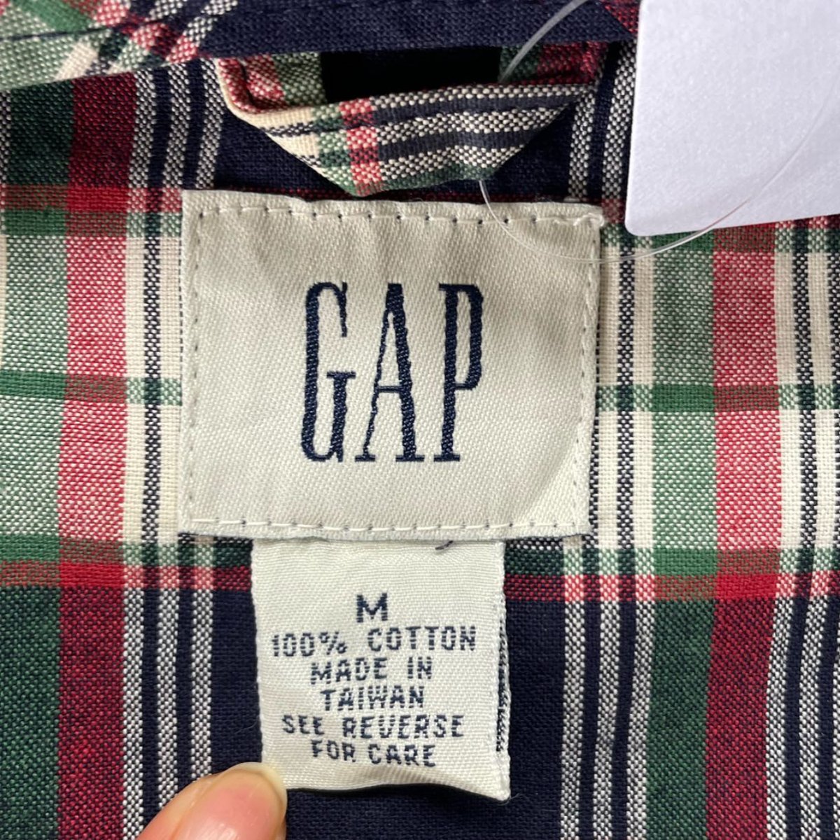 GAP チェックアノラックパーカー | CUSTOM FEVER