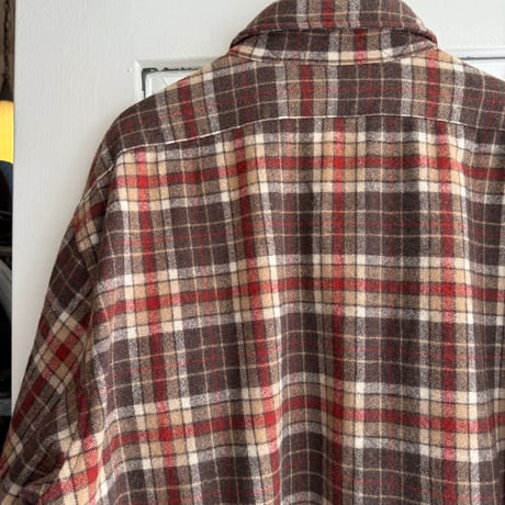 〜80's USA製 PENDLETON ウールチェックシャツ