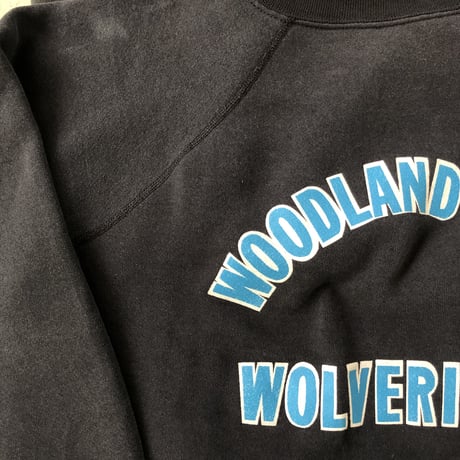 80's WOODLAND HILLS WOLVERINESスウェット