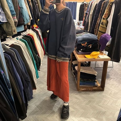 90年代USA製リブラインスウェット