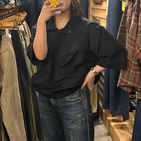 GEAR FOR SPORT ハーフボタンナイロンプルオーバー