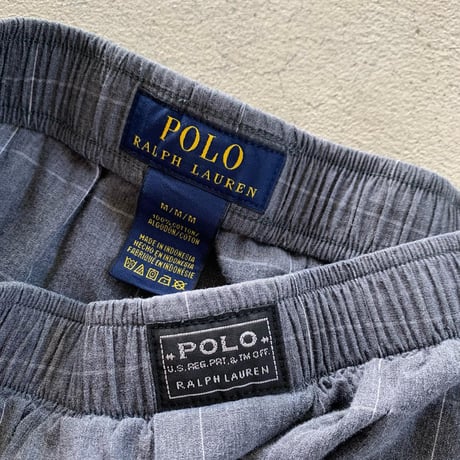 POLOウィンドウ・ペンパジャマパンツ